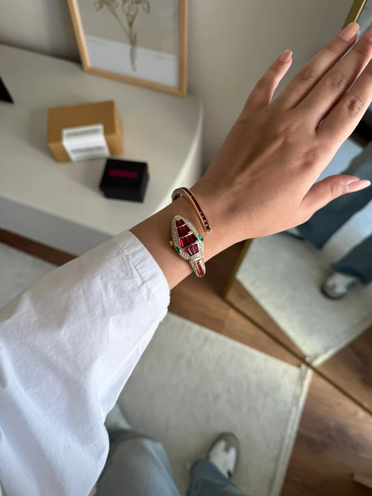 RUBY MIRAGE SERPENTINE WATCH