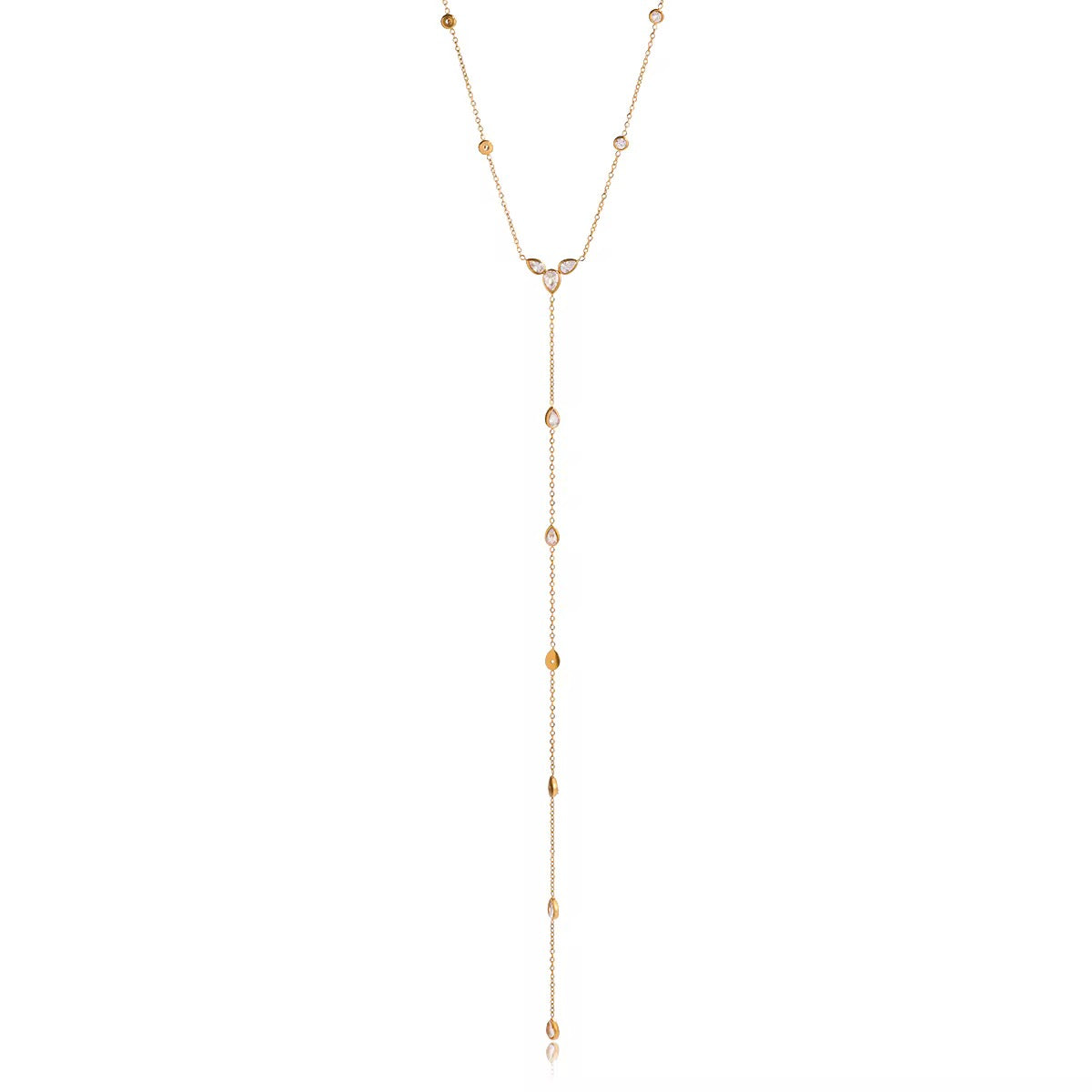 Modern-Zircon-Y-Necklace