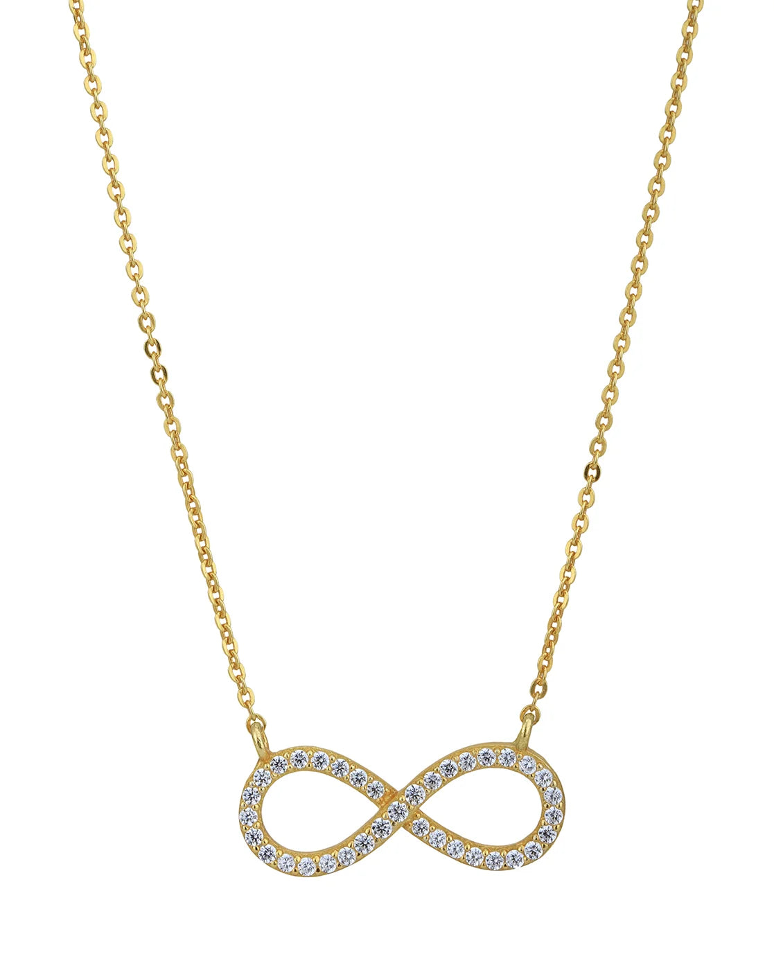 INFINITY DIAMOND NECKLACE