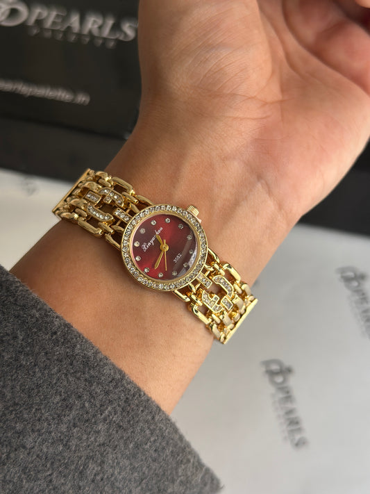 CRIMSON MAJESTY VINTAGE WATCH