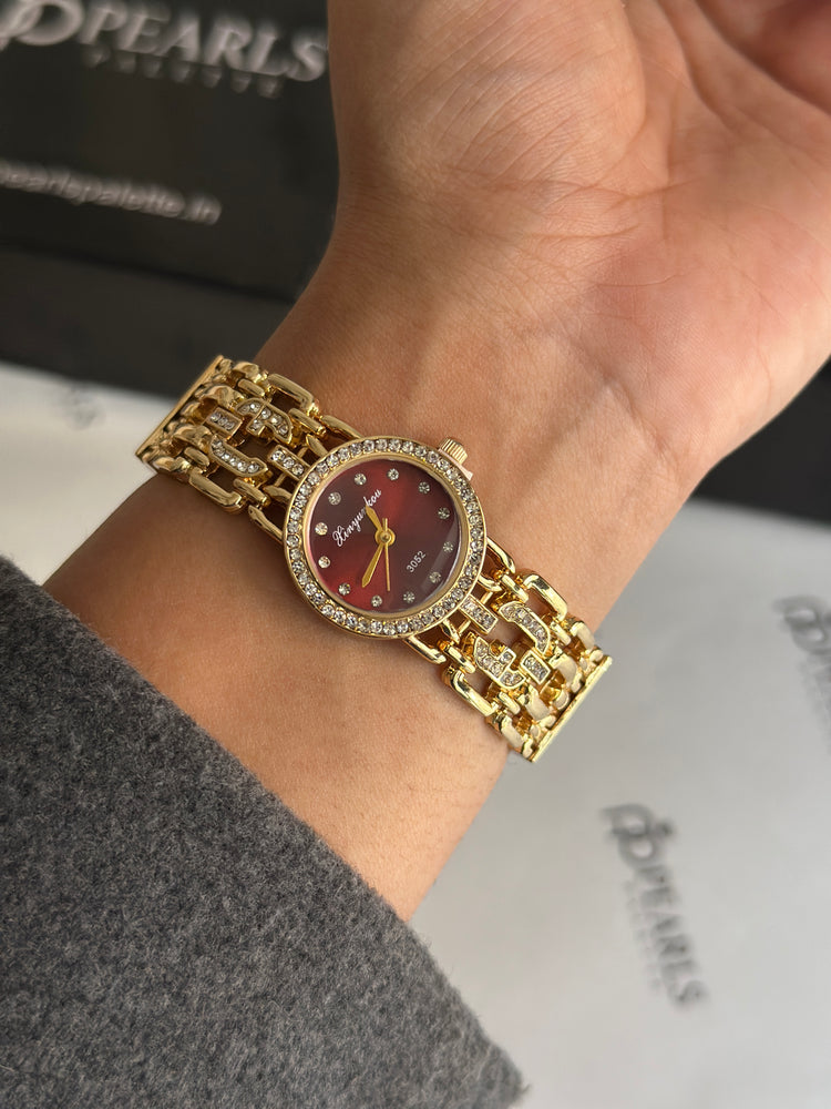 CRIMSON MAJESTY VINTAGE WATCH