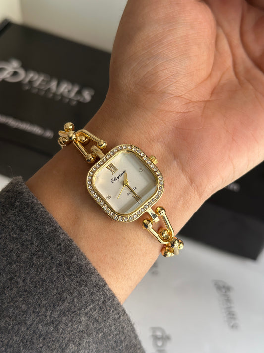 SCARLET AURA VINTAGE WATCH