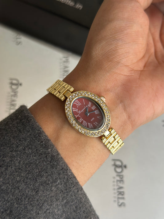 ROSE AFFAIR VINTAGE WATCH