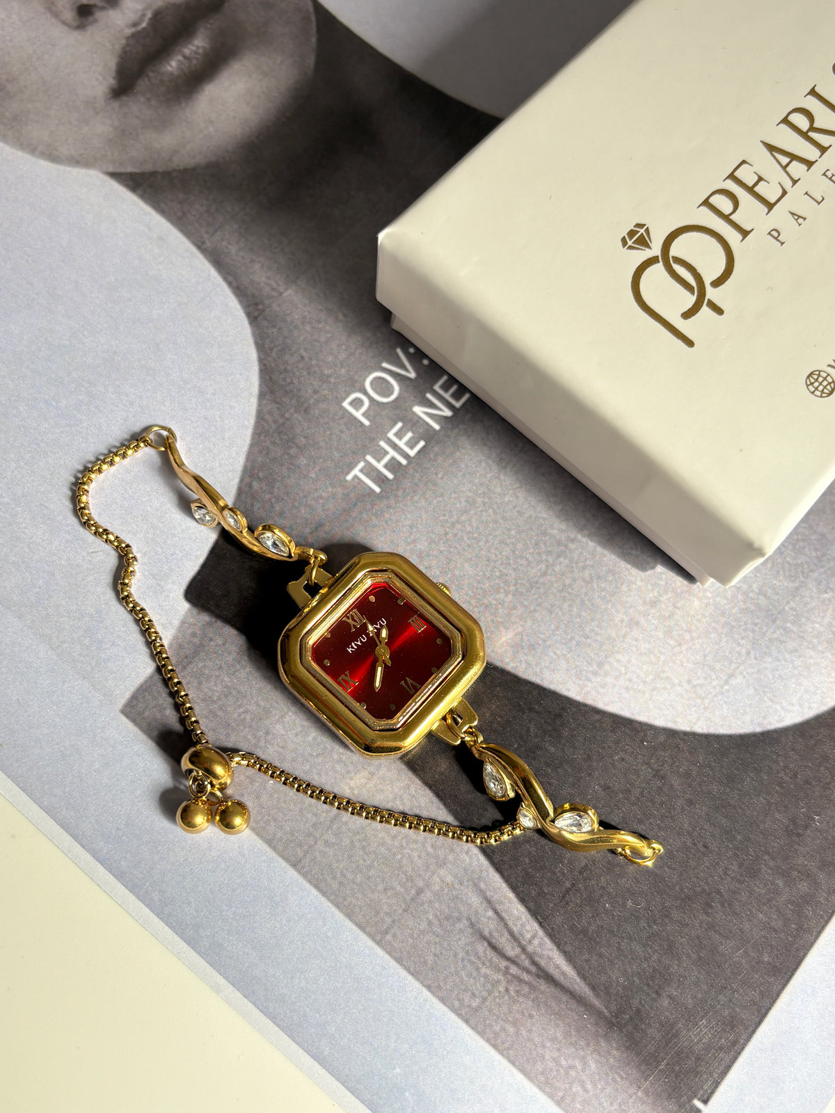 AMMY ROSE BLUSH VINTAGE WATCH