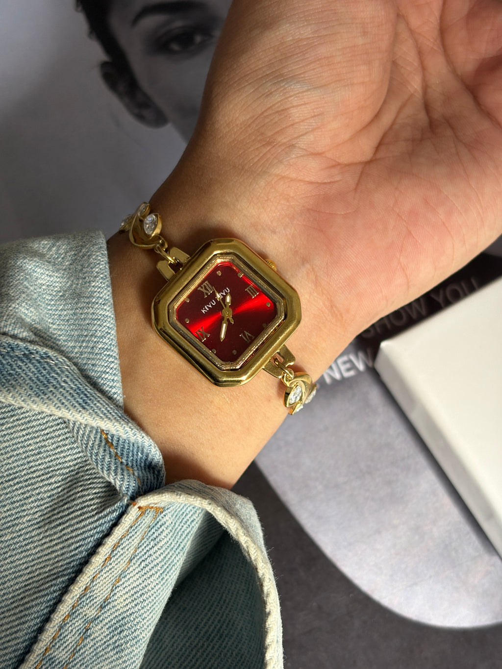 AMMY ROSE BLUSH VINTAGE WATCH