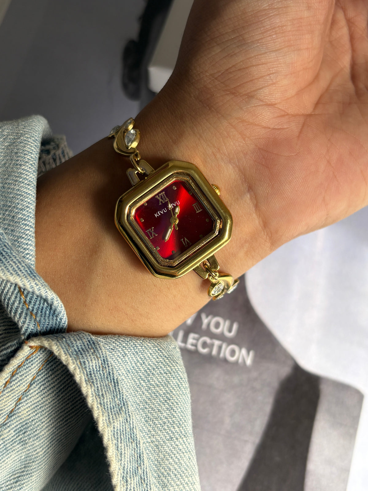 AMMY ROSE BLUSH VINTAGE WATCH