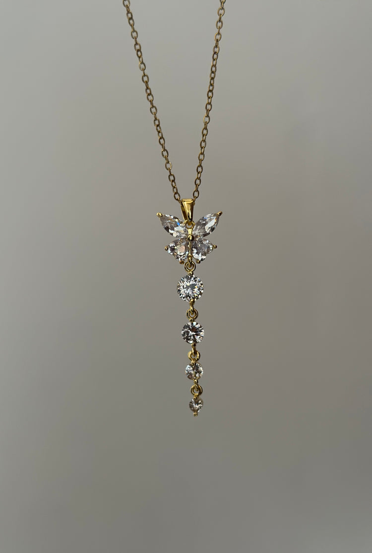 Diamond-Butterfly-Long-Chain-Necklace