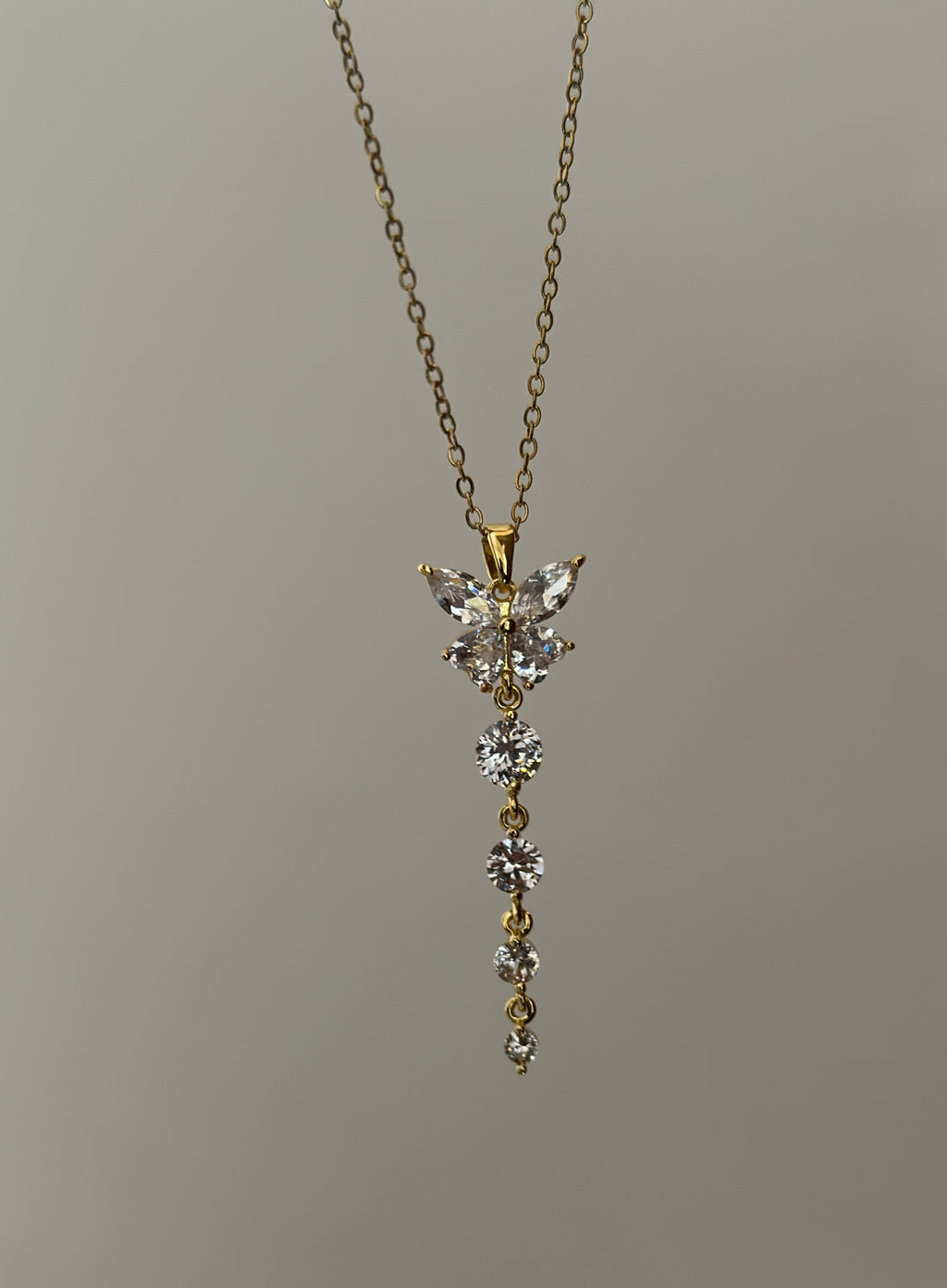 Diamond-Butterfly-Long-Chain-Necklace
