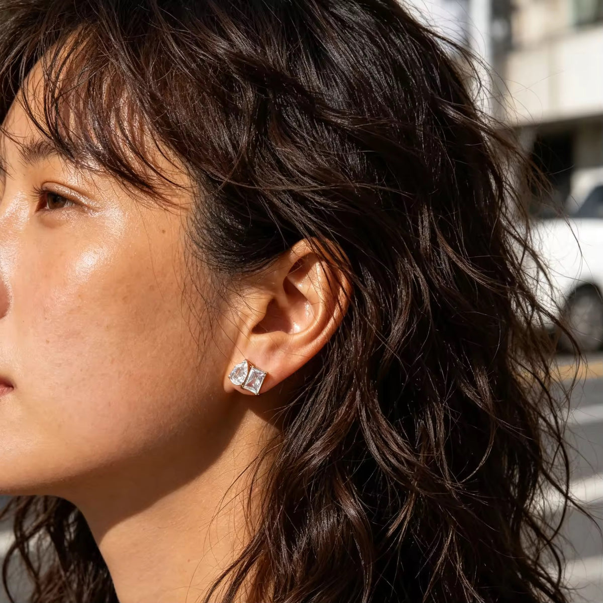 TEARDROP STUDS