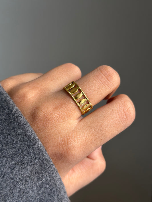 MALDIVES MIST ADJUSTABLE RING