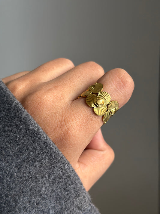 PALM PARADISE ADJUSTABLE RING