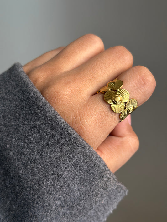 PALM PARADISE ADJUSTABLE RING