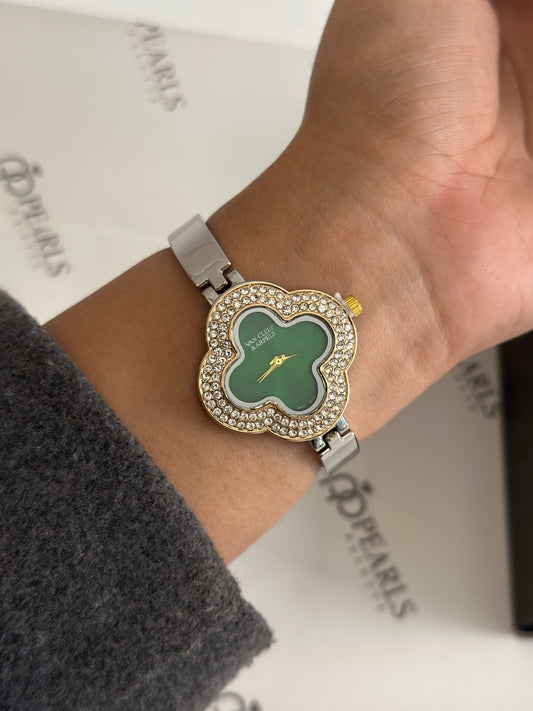 ARTIC GLOW VINTAGE WATCH( GREEN DIAL)