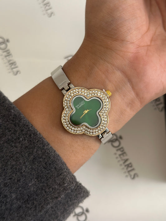 ARTIC GLOW VINTAGE WATCH( GREEN DIAL)