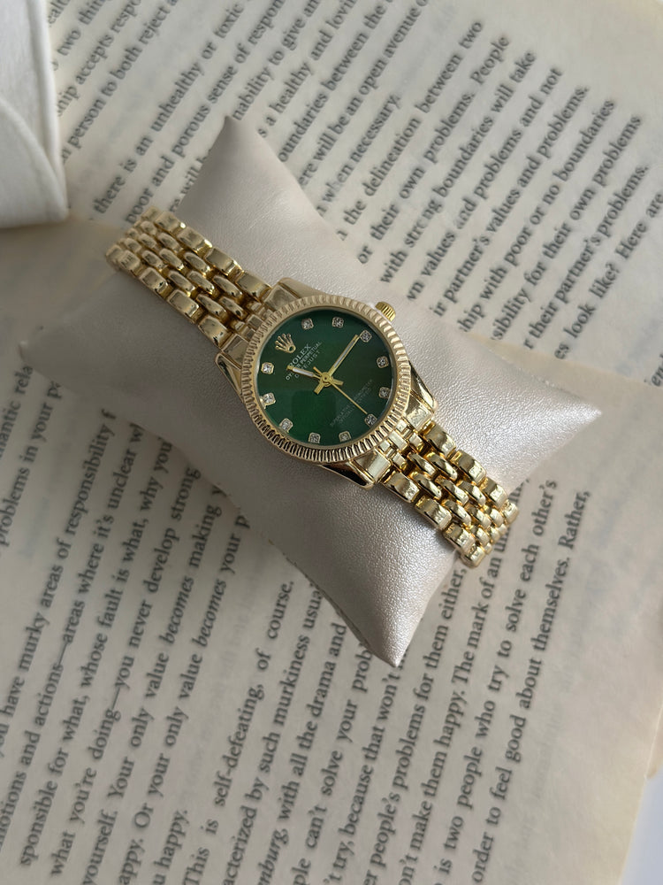 OlIVE LUXE VINTAGE WATCH ( GOLD)