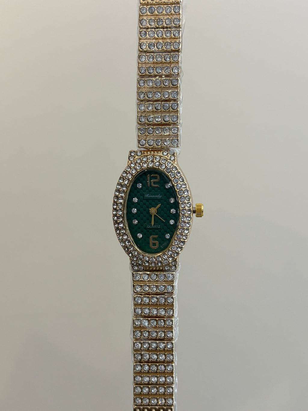 AURELIA EMERALD VINTAGE WATCH