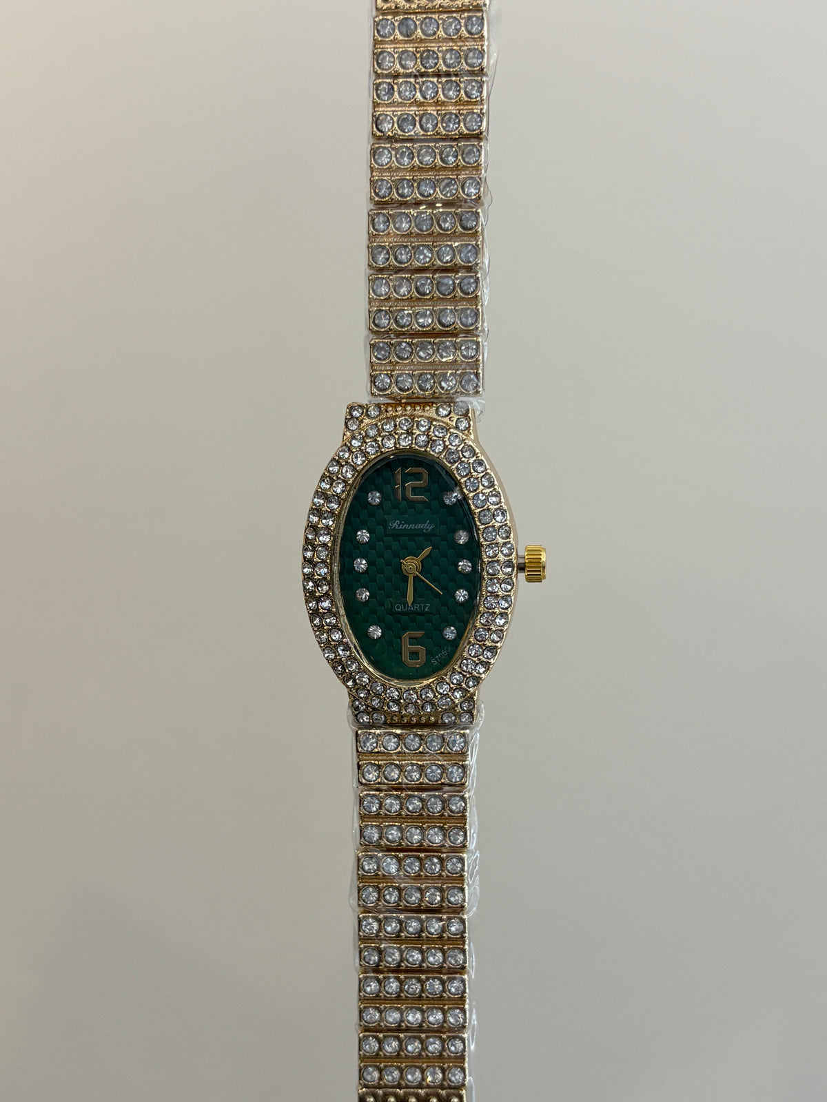 AURELIA EMERALD VINTAGE WATCH