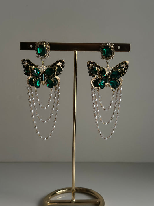 AUSTIN-BUTTERFLY- PEARL-EARRINGS