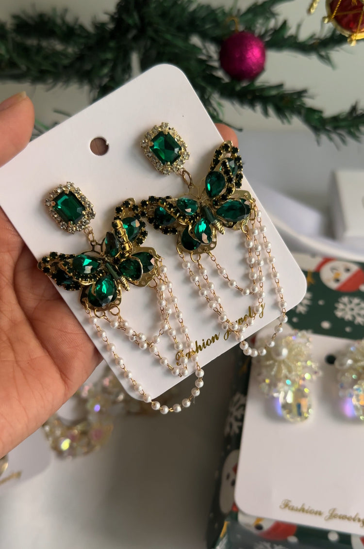 AUSTIN-BUTTERFLY- PEARL-EARRINGS