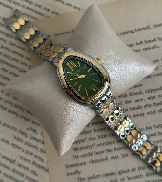 AMMY DUAL TONE WATCH