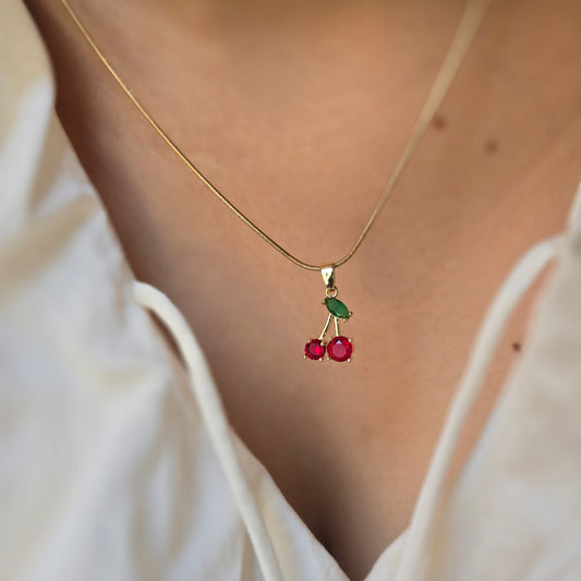 CHERRY- NECKLACE