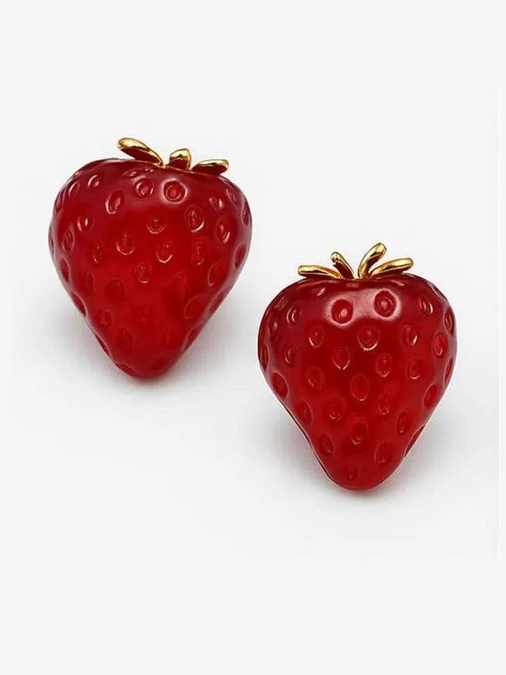 STRAWBERRY STAINLESS STEEL STUDS