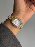 RICH GIRL VINTAGE WATCH ( PEACH DIAL)