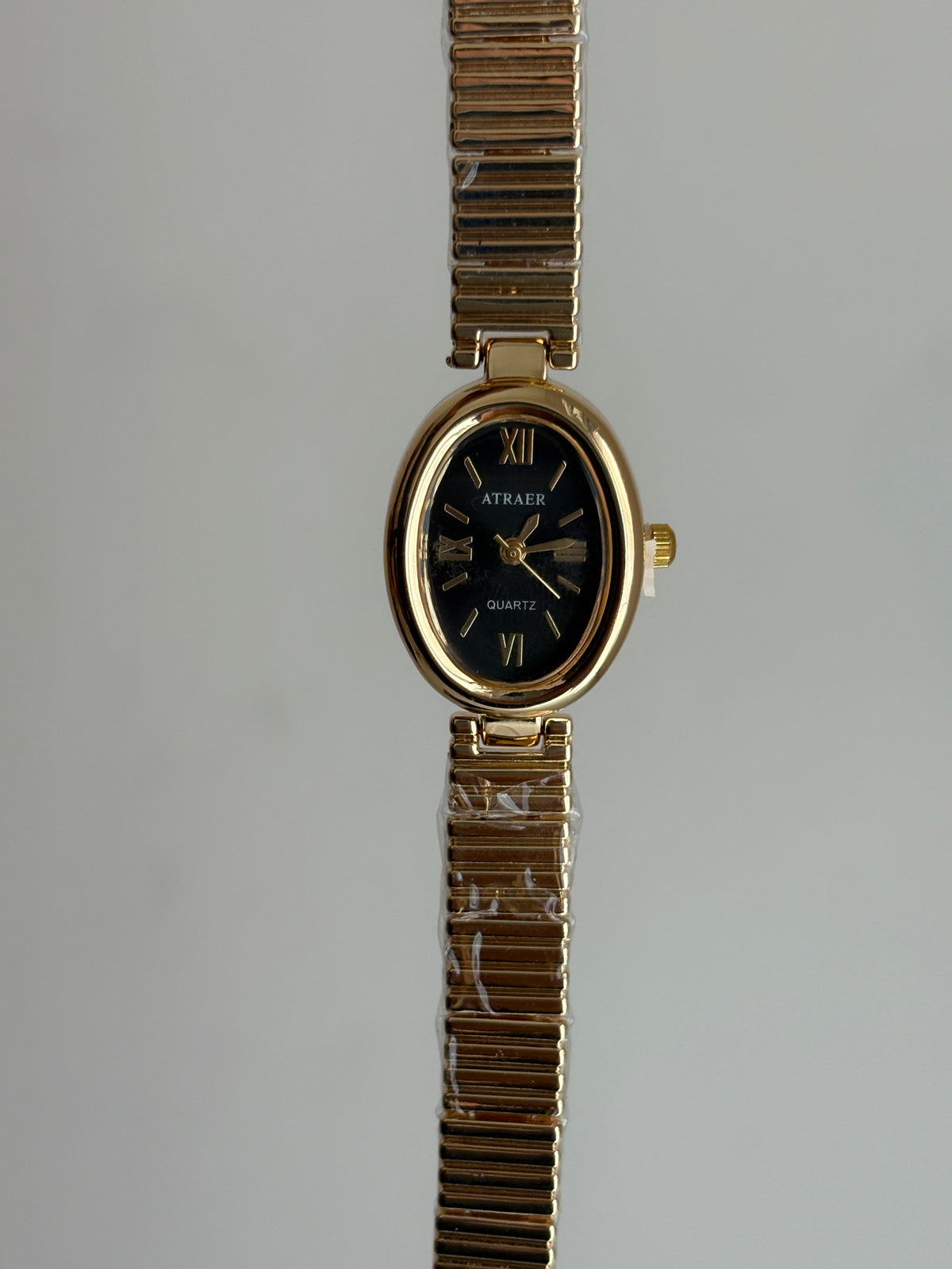 LANA VINTAGE WATCH ( BLACK DIAL)