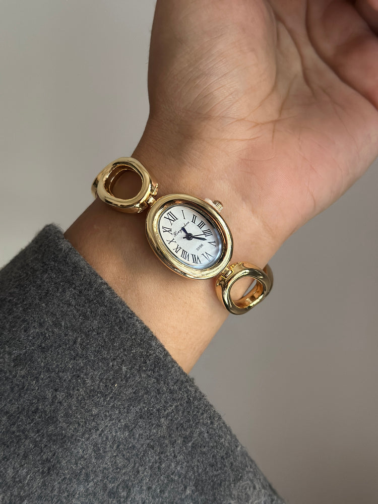 OLIVIA ROMAN WATCH ( White Dial)