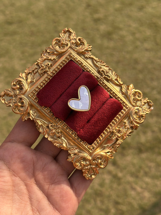 White- heart- Adjustable-ring