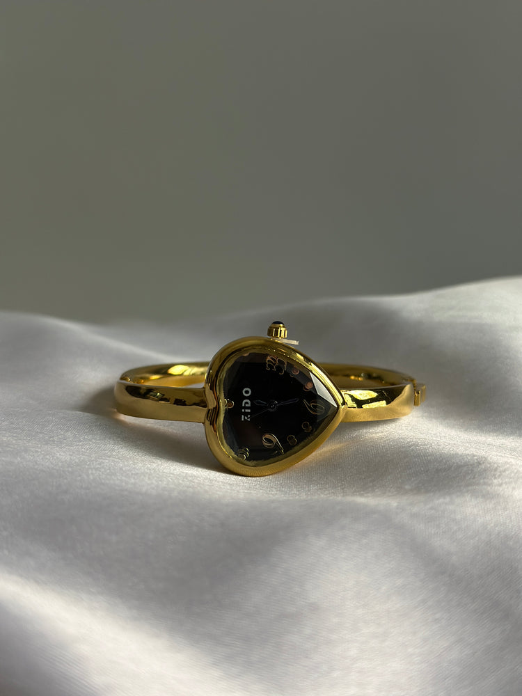 HEARTLINE VINTAGE BLACK DIAL