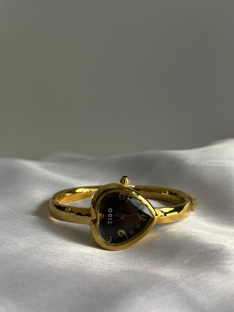 HEARTLINE VINTAGE BLACK DIAL