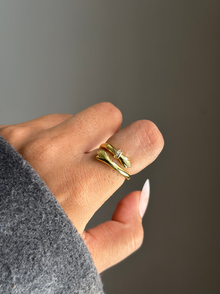 ANAYA HUG ADJUSTABLE RING