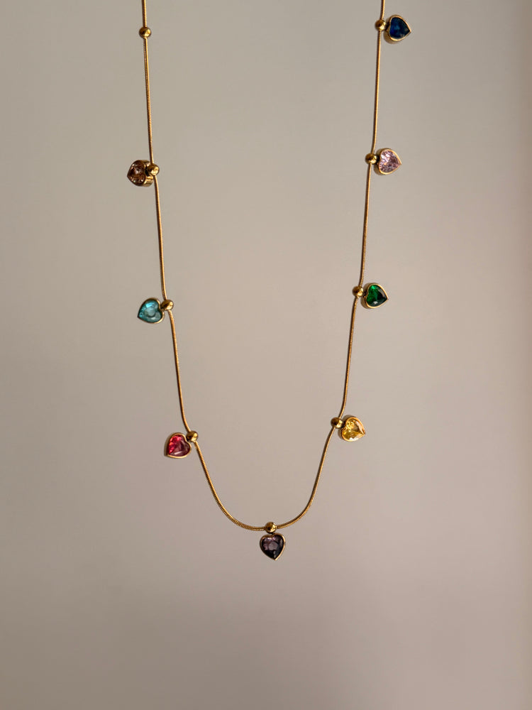 MULTI-CHARM- NECKLACE