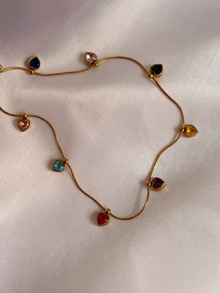 MULTI-CHARM- NECKLACE