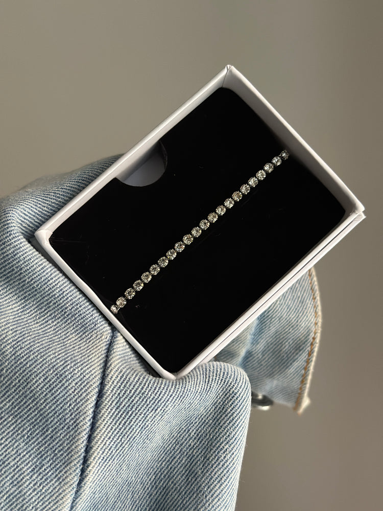 Tennis-Silver-BOLD- Bracelet