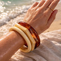 RESIN BANGLE SET ( COMBO OF 4)