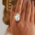 Lunara- Pearl- Ring