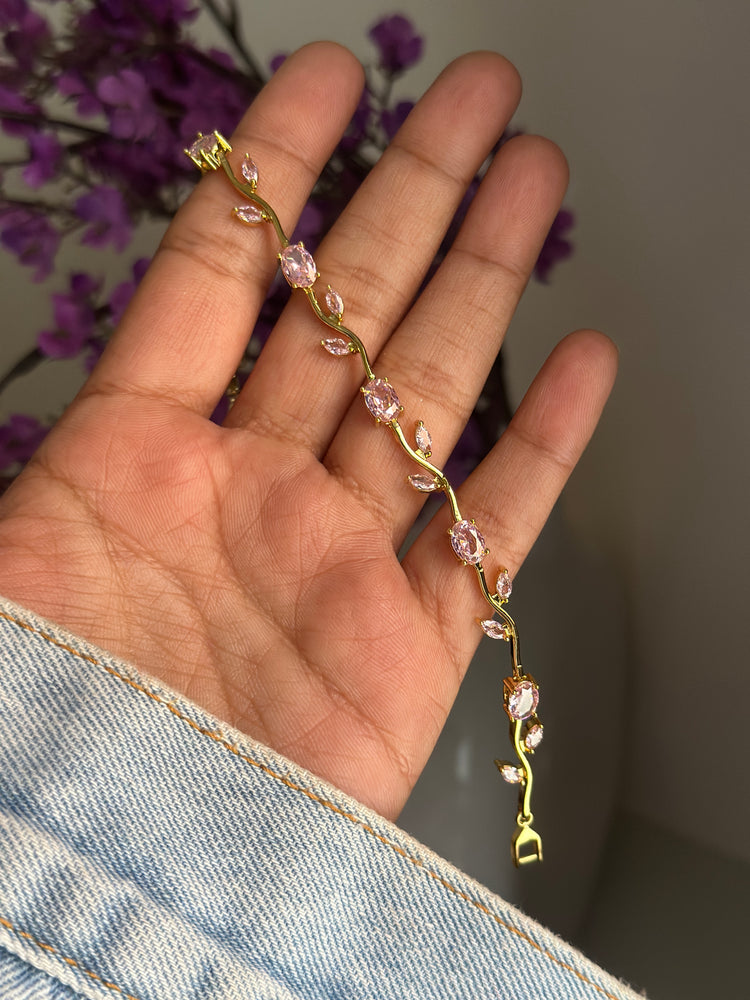 AARNA-VIRAL-TULIP-BRACELET ( Pink)