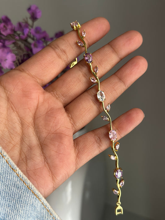 ARICA-VIRAL-TULIP-BRACELET( Purple and pink)