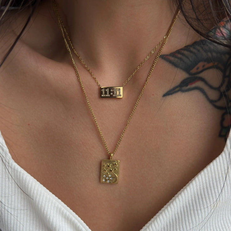 11:11 Necklace ( 316L-Stainless Steel)