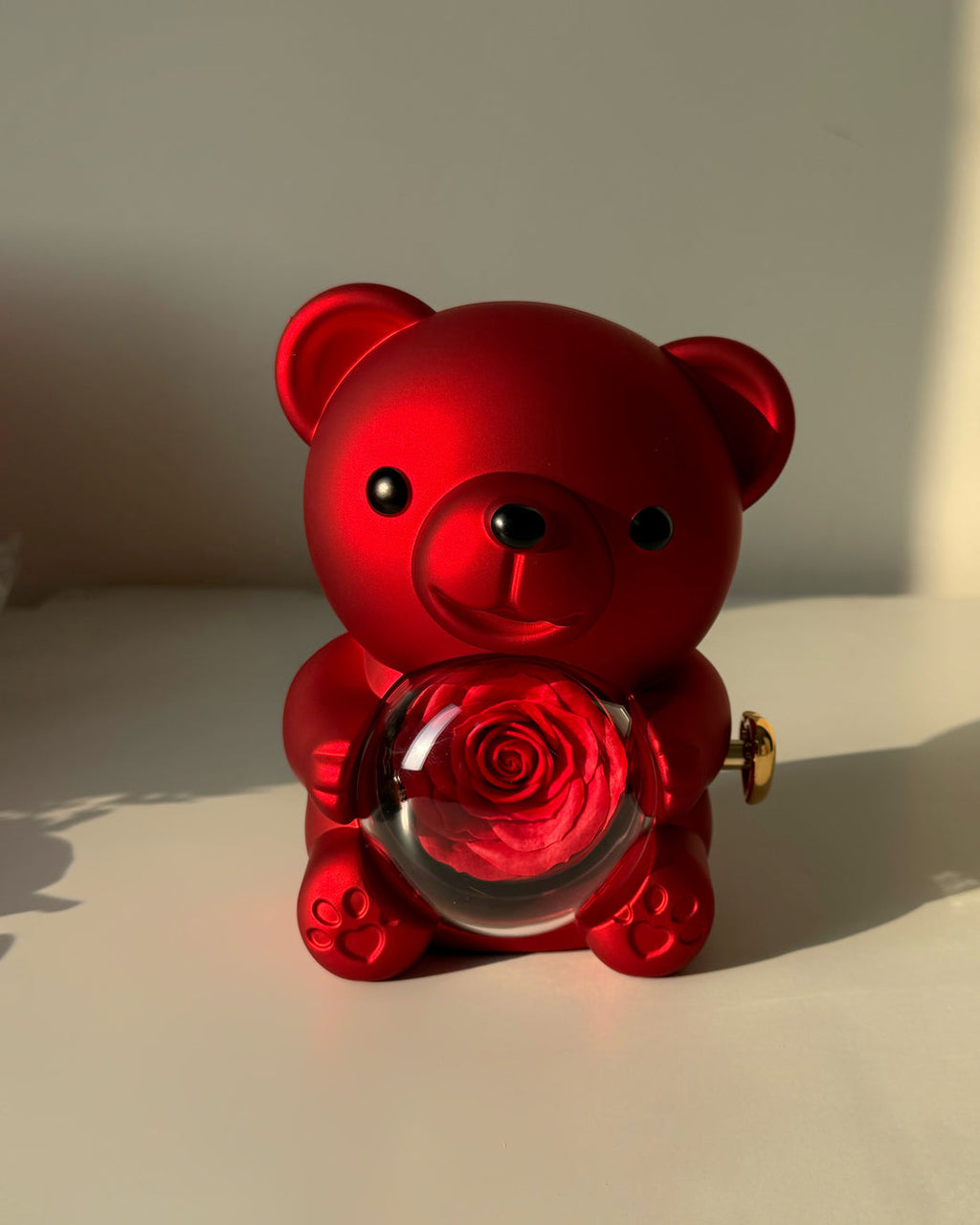 VALENTINE-TEDDY-BEAR( WITH NECKLACE)