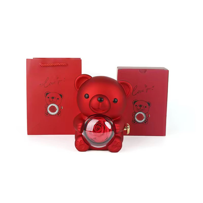 VALENTINE-TEDDY-BEAR( WITH NECKLACE)