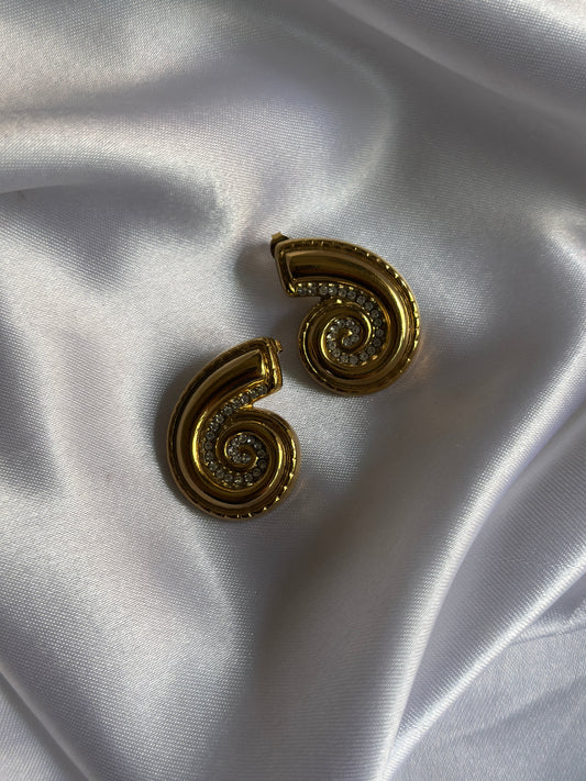 TWILIGHT SPIRAL EARRINGS
