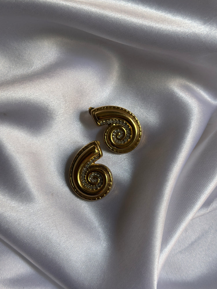 TWILIGHT SPIRAL EARRINGS
