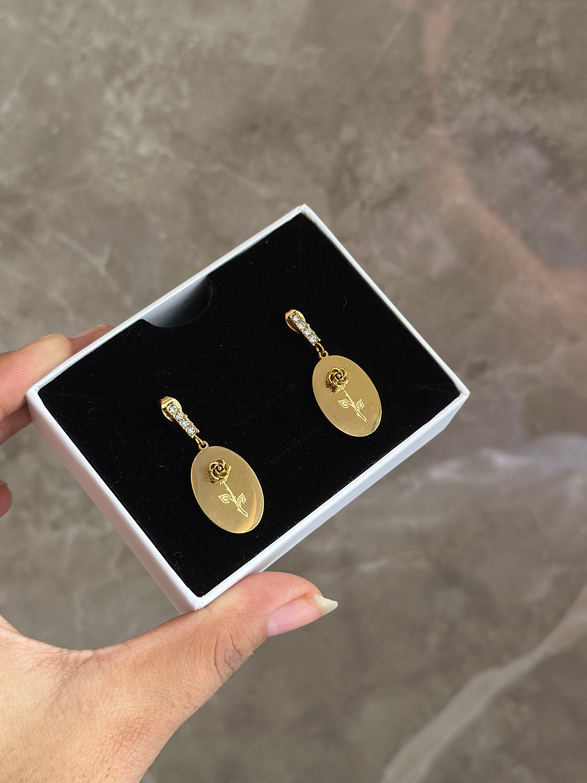 ROSE WHISPER EARRINGS