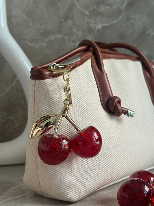 CHERRY POP BAG CHARM