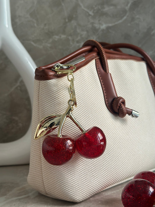 CHERRY POP BAG CHARM