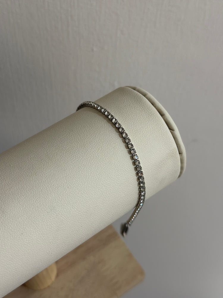 TENNIS-BRACELET (SILVER)