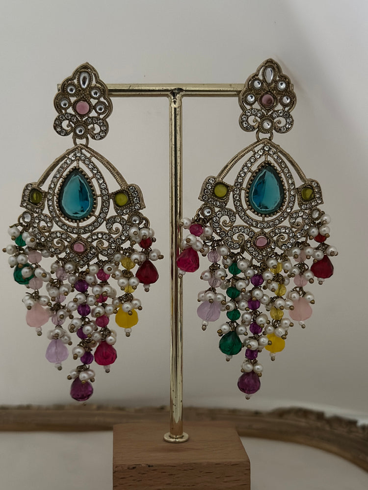 MANISHA-MULTICOLOUR-KUNDAN-EARRINGS